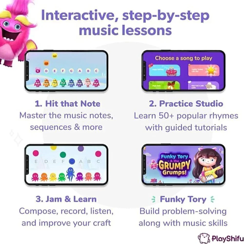 Plugo gamepad and tunes music learning kit